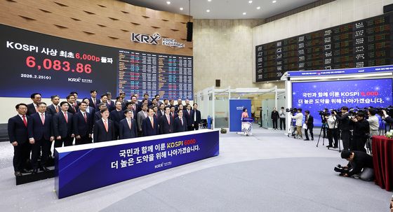 코스피, 오천피 한 달만에 '육천피' 시대