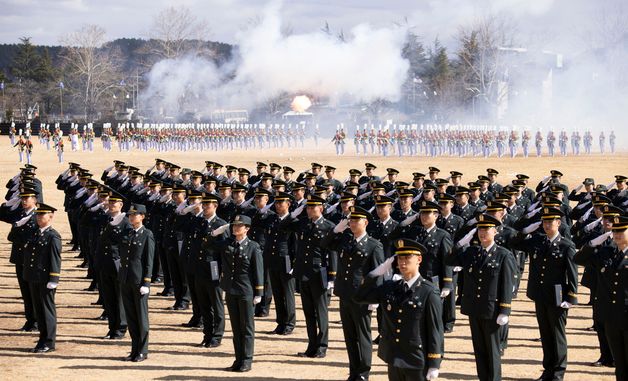 육군3사관학교 제61기 졸업 및 임관식
