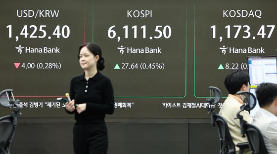 코스피, 6100선 출발