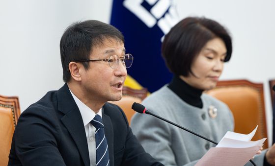모두 발언하는 한병도 원내대표