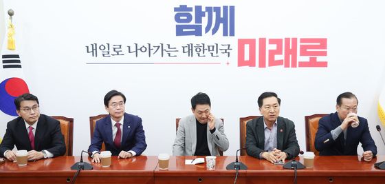 장동혁 '중진 의원들과 현안 논의'