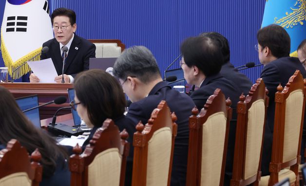 발언하는 이재명 대통령