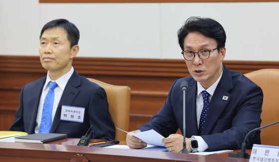 모두발언하는 김민석 국무총리