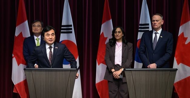 한·캐나다 외교·국방(2+2) 장관회의 공동 기자회견