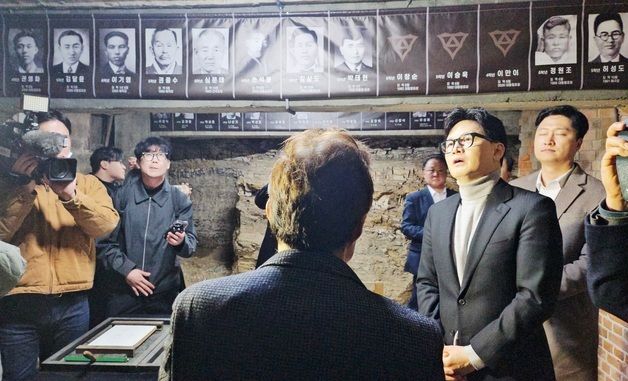 대구 만세운동 자취 찾은 한동훈