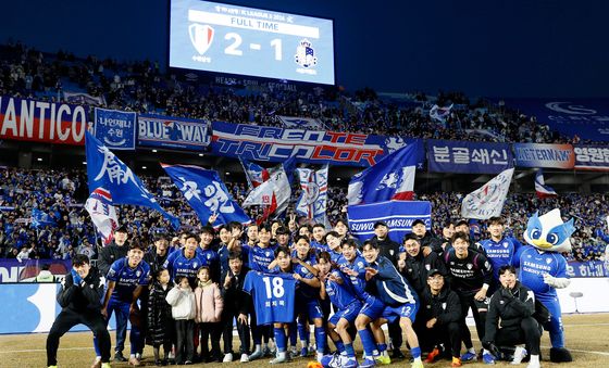 명가재건 스타트 좋은 수원삼성