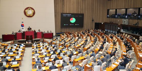 대법관 증원법 국회 통과, 민주당 사법개혁 3법 마무리