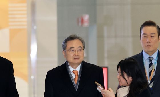 워싱턴으로 향하는 조현 장관