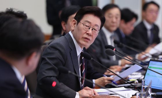 국무회의 발언하는 이재명 대통령