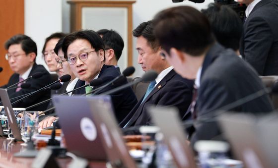 발언하는 김정관 산업통상부 장관