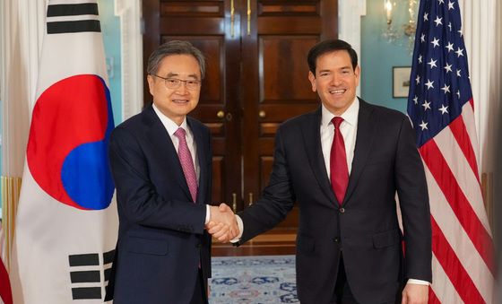 조현 외교장관, 마코 루비오 미 국무장관과 한미외교장관회담