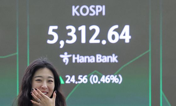 코스피 '5300선 재탈환'