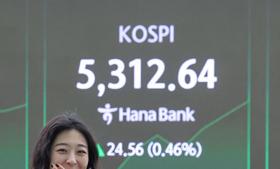 코스피 '5300선 재탈환'