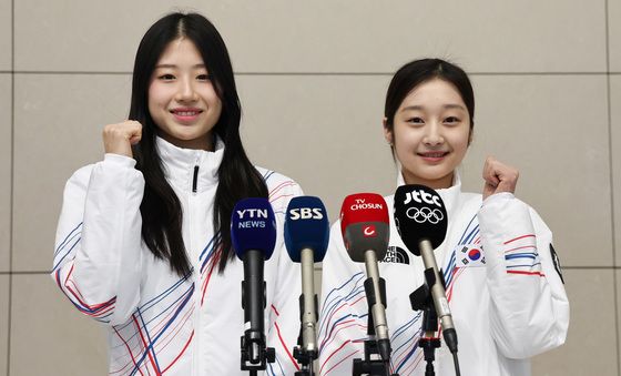 올림픽 출전 각오 다지는 이해인·신지아