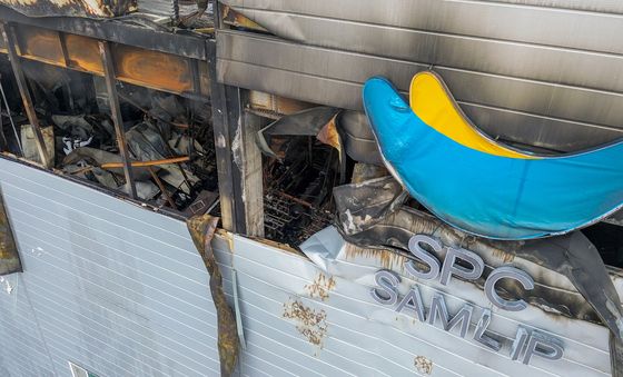 대형 화재로 멈춘 SPC삼립 시화공장