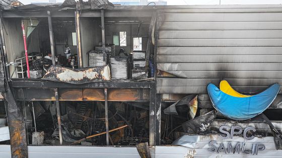 대형 화재로 멈춘 SPC삼립 시화공장