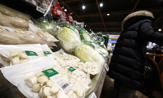 깐마늘 평균 가격 15% 올라