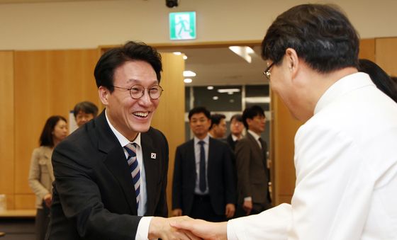 분당서울대학교병원 방문한 김민석 국무총리