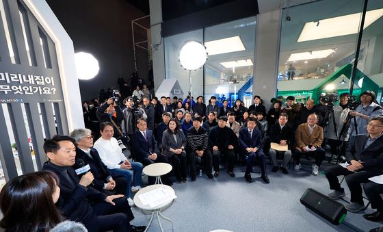 주택정책소통관에서 시민들과 소통나선 오세훈 시장