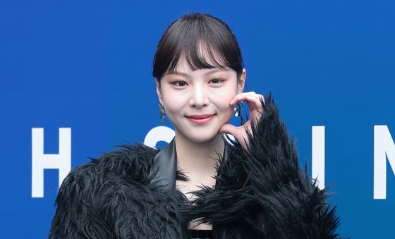 이열음, 사랑스러운 볼 하트