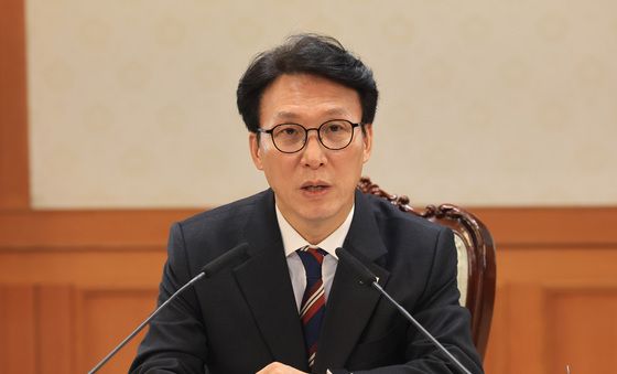 발언하는 김민석 국무총리