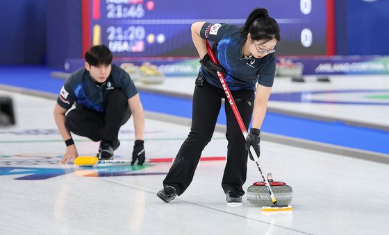 스위핑 하는 김선영