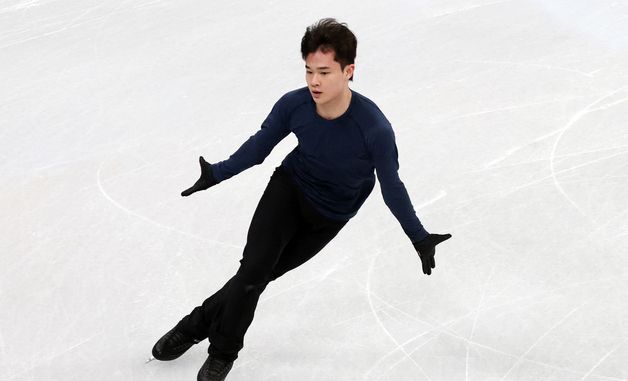 훈련하는 김현겸