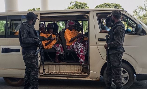 [포토] 무장 괴한 납치된 나이지리아 교회 신자들 석방