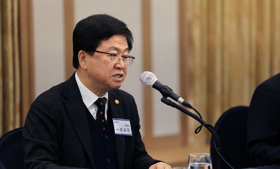 인사말 하는 최교진 교육부 장관