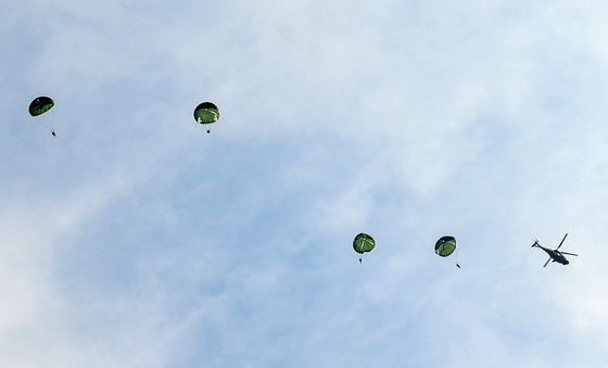 해병대 공정대대 뛰어