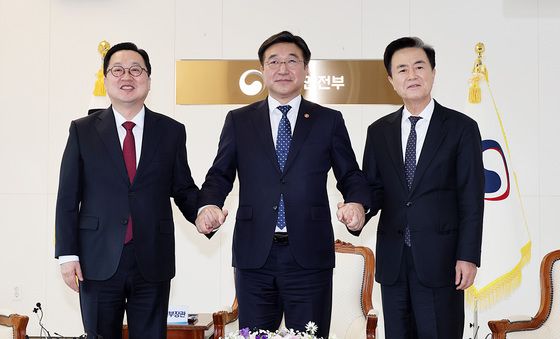 행안부·대전·충남도, 행정통합 논의 위한 면담