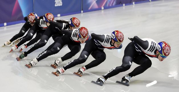 금빛 질주 시동거는 쇼트트랙 대표팀