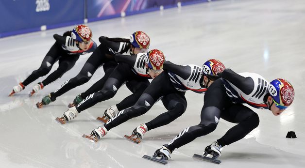 금빛 질주 시동거는 쇼트트랙 대표팀