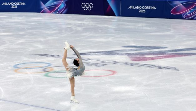 1위로 올라가는 신지아의 연기