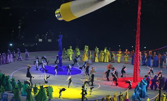 동계올림픽 개막 '화려한 무대'