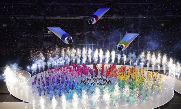 밀라노 동계올림픽 '화려한 시작'