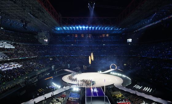 밀라노 동계올림픽 개막 '선수단 등장'