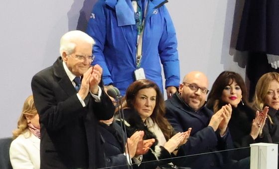 세르지오 마타렐라 대통령 '동계올림픽 개막 선언'