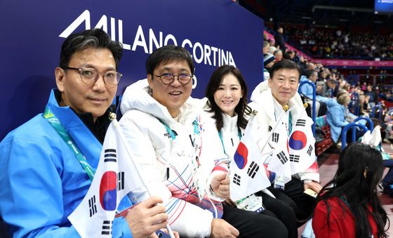 '동계올림픽 대한민국 선수단 응원합니다'