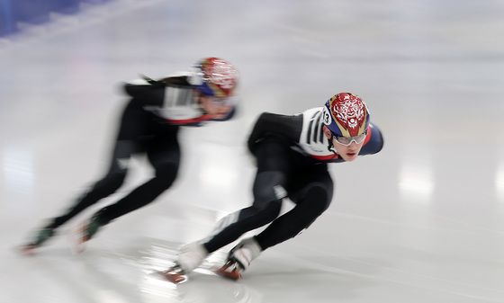 속도감 느껴지는 임종언의 스케이팅