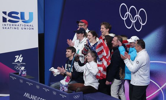 분위기 좋은 미국 피겨 대표팀