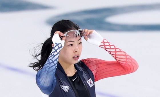 훈련하는 이나현