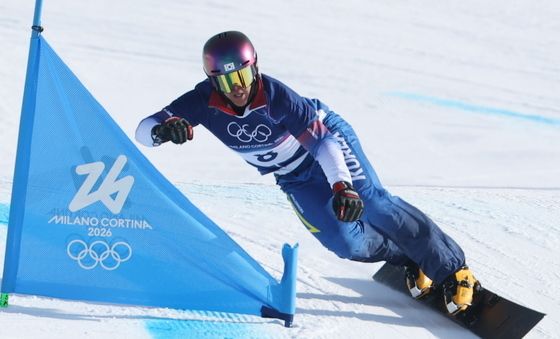 은메달 확보한 김상겸