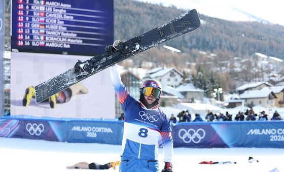 김상겸, 스노보드 평행 대회전 은메달