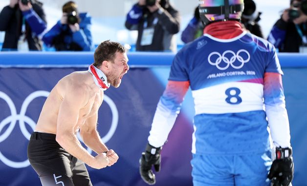 '금메달' 벤야민 카를의 포효