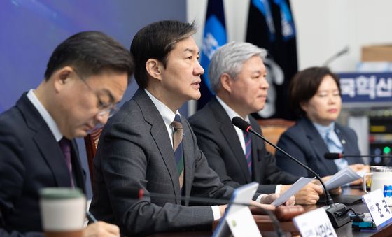 조국혁신당 최고위원회의