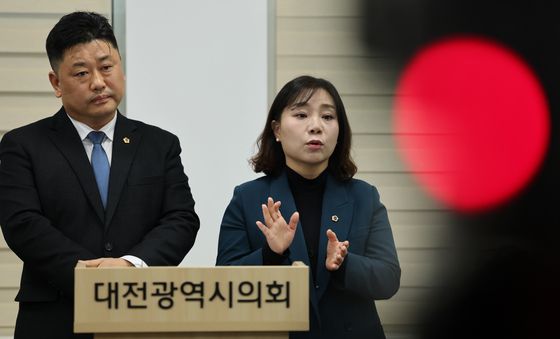 대전·충남 행정통합 주민투표로 대치하는 대전시의회