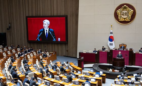 서왕진 조국혁신당 원내대표, 비교섭단체 대표연설
