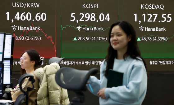 코스피 5200·코스닥 1100 마감