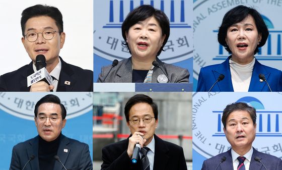 민주당 서울시장 후보 '6파전'